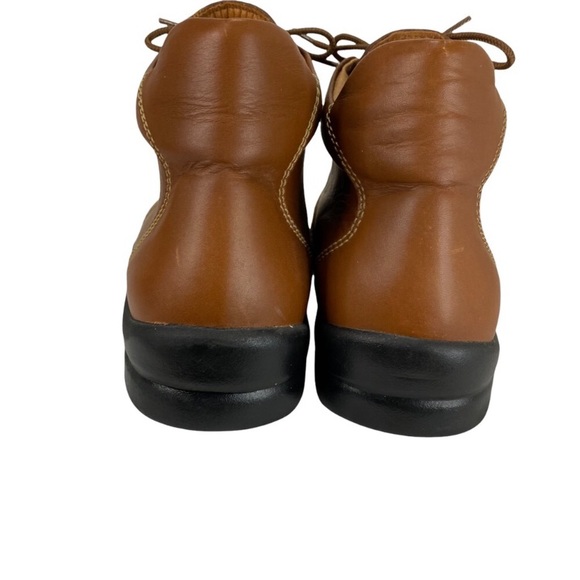 Birkenstock Pescara Brown Laced Ankle Boot Footprints Collection 39 US 8 - Picture 10 of 13